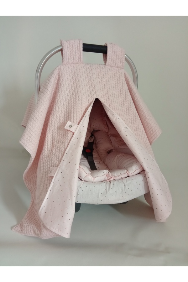 Wenaris Çift taraflı puset örtüsü 1 parça ( puset minderi ve puset çarşafı dahil değildir)