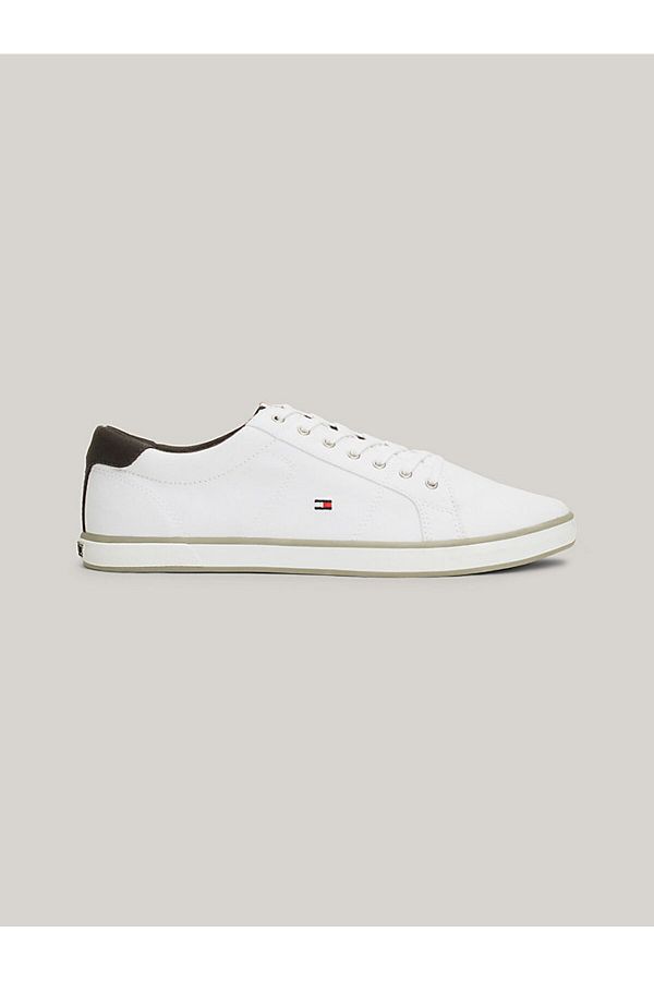 Tommy Hilfiger-White Men's Fm0fm00596 100 H2285arlow 1d Sneakers Low Cut White 1