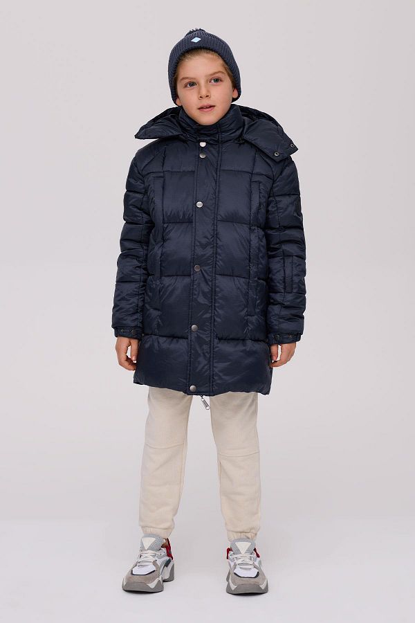 Bikkembergs-Palton albastru bleumarin pentru băiat Bg Store 1