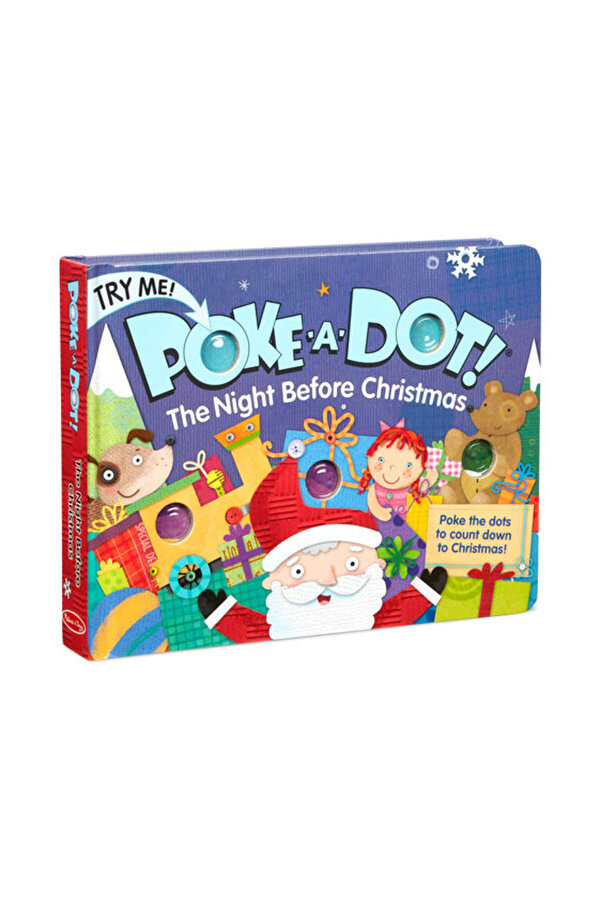 Melissa & Doug Poke-A-Dot - İnteraktif Kitap - The Night Before Christmas