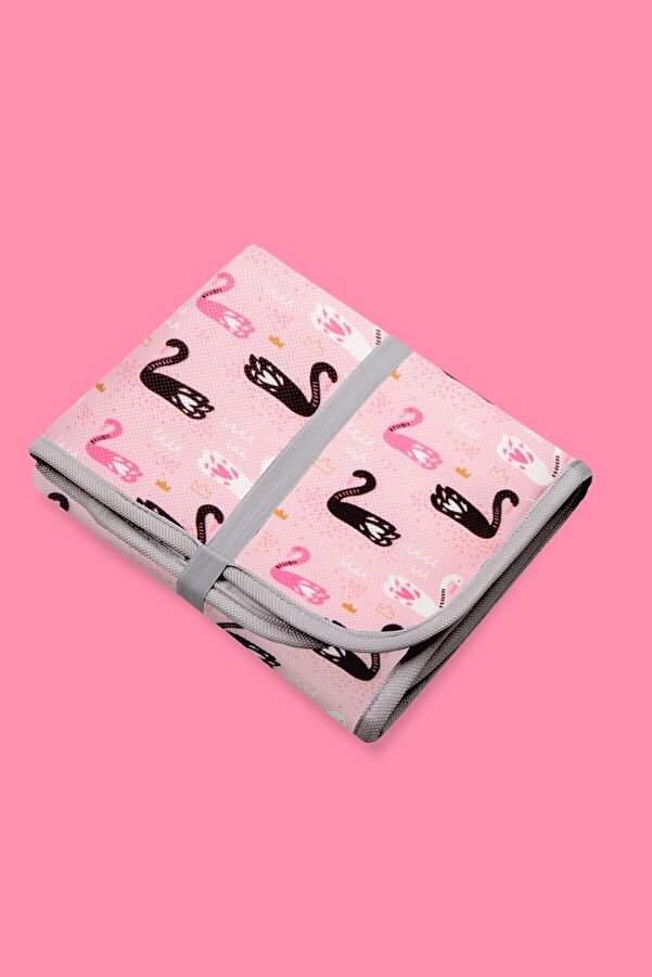 HAMUR Anne Bebek Bakım Örtüsü Alez Yenidoğan Alt Açma Değiştirme Kugu Organizer Pedi Minderi Çift Taraflı