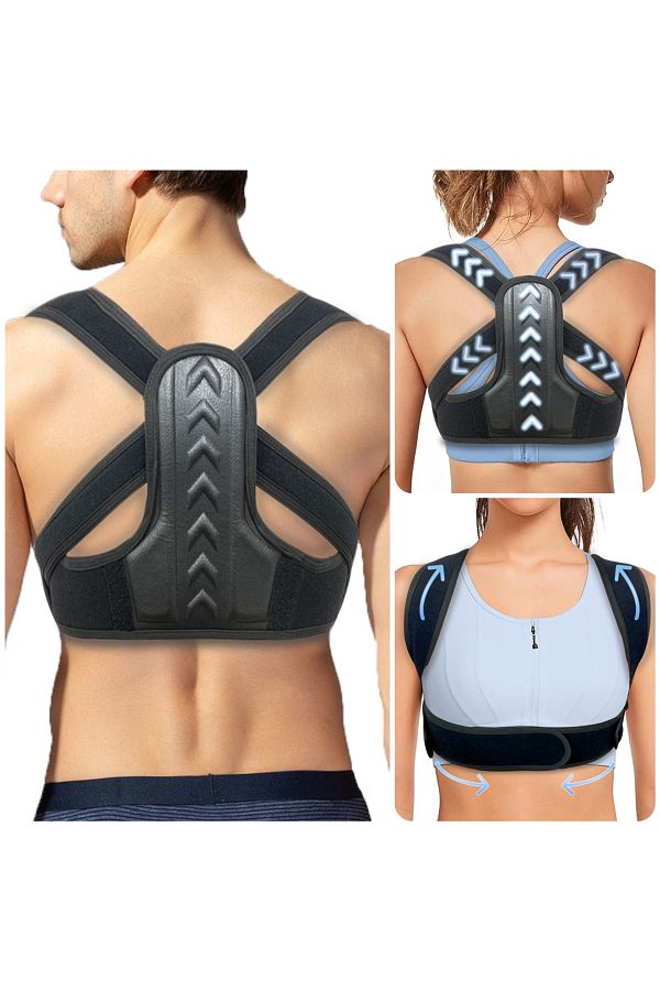 Ankaflex-Unisex Posture Corrector Adjustable Size Medical Corset Kyphosis Scoliosis Men's and Women's Di Posture Corset 1