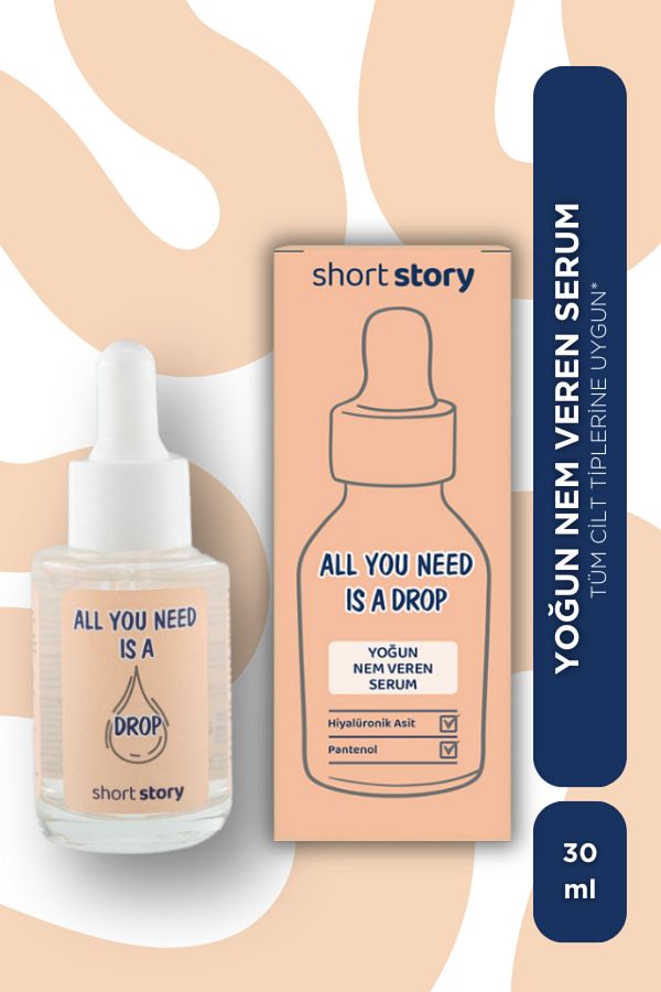 short story-30 ml Extra Moisturizing Serum - Multi Formula Intensive Moisture, Extra Moisture Needed Skin 1