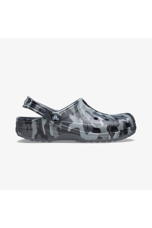 Crocs-206454-0ıe Classic Gray Clog Slippers with Public Matrix 1