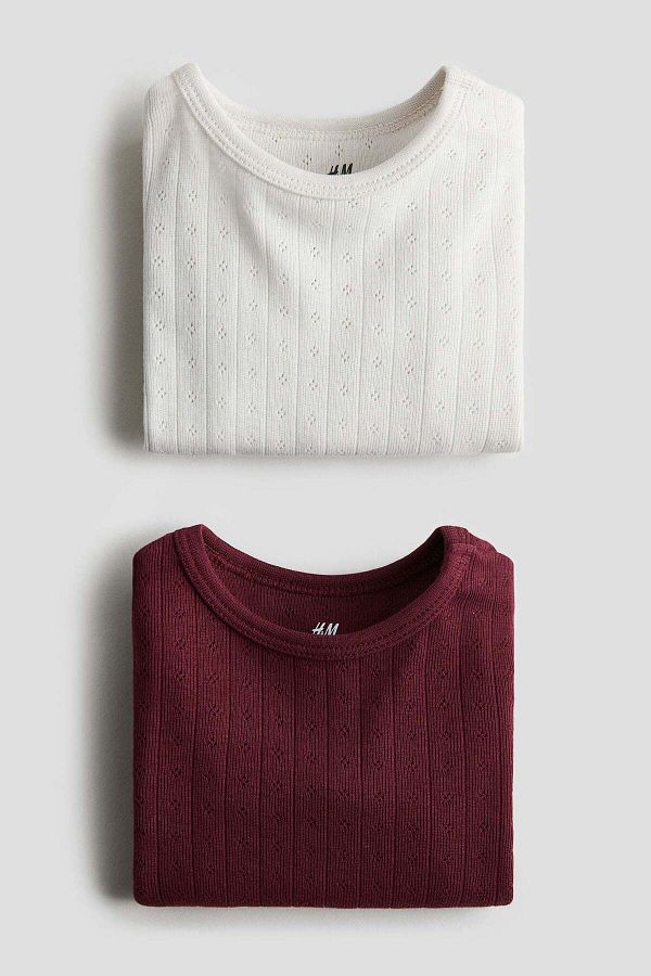 H&M-طقم مكون من قطعتين من البدلات ذات الأكمام الطويلة 1