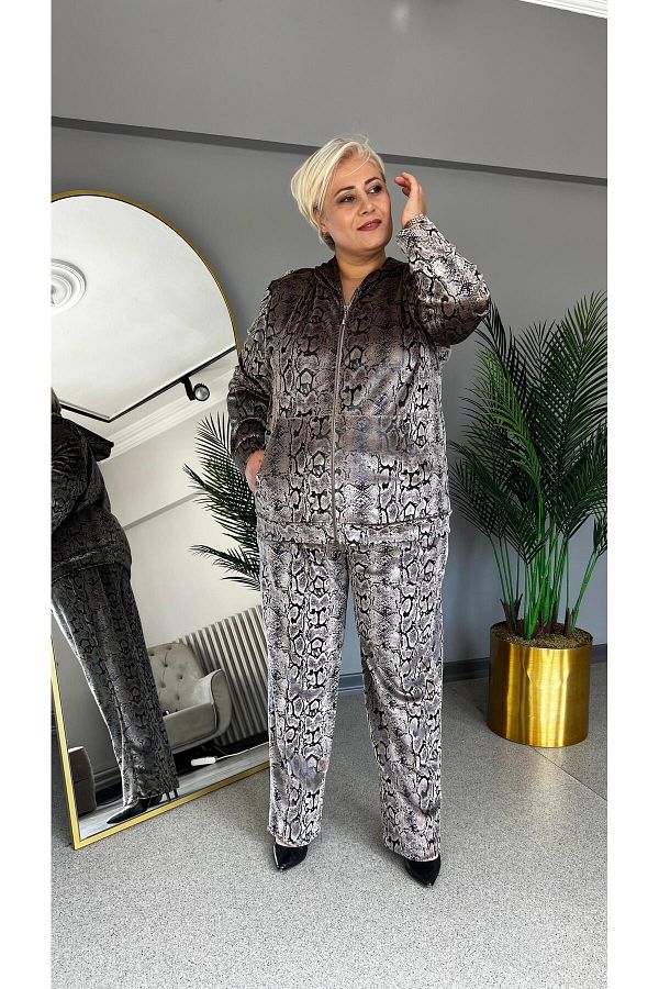 Snake print tracksuit clearance