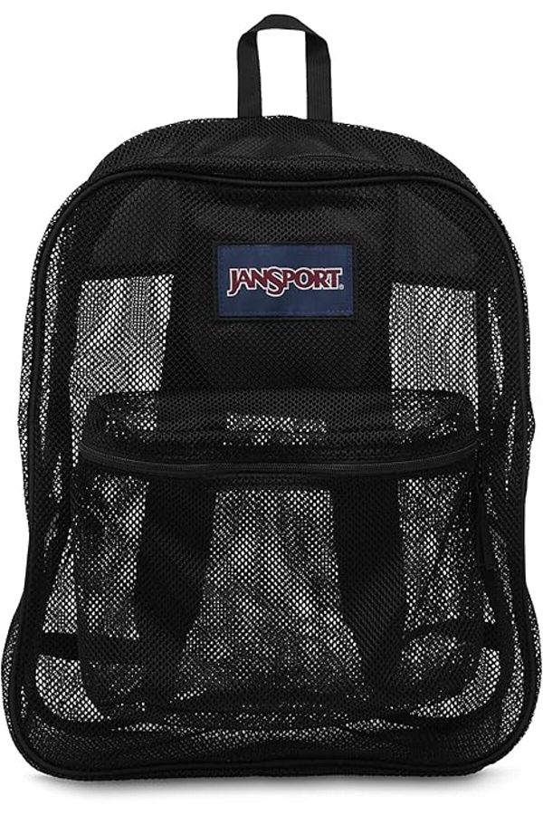 Jansport-Black Mesh Pack 1