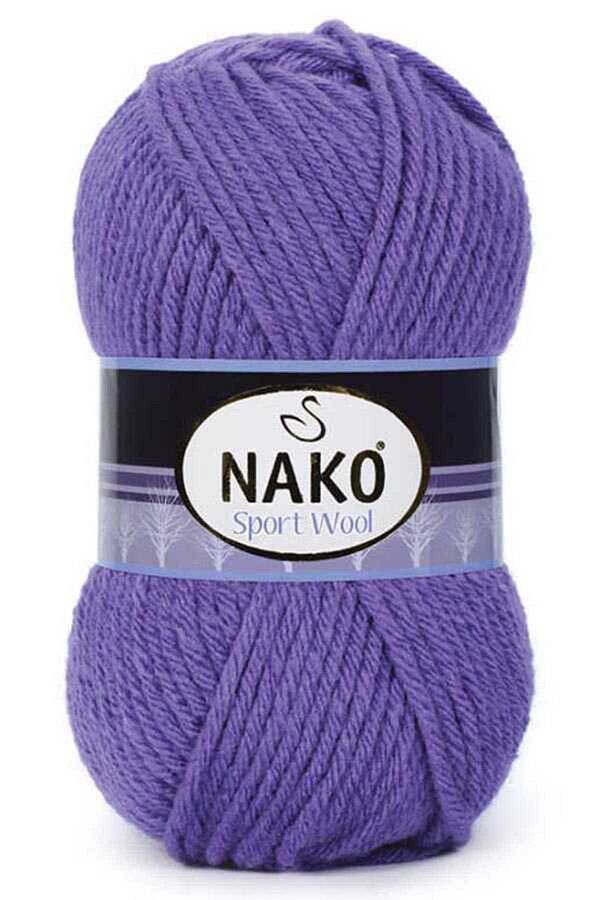 NAKO-حبل يد للخبز الرياضي باللون الأرجواني (SMS Isb01 Sport Wool) 1