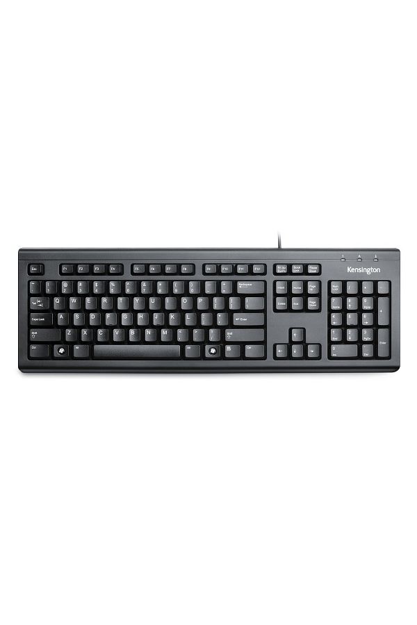 KENSINGTON-Wired Value Keyboard for Home Office, Compatible with Windows Laptops and Notebooks, MacOS, Arabic 1