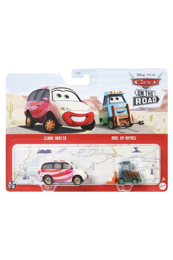 CARS-CARS3 SET 2 MASINUTE METALICE CLAIRE GUNZER SI HAUL EM HAYNES 1