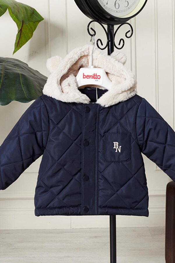 Benittokids Benittokids Erkek Bebek Çocuk Kulaklı Kapüşonlu Mont 51323
