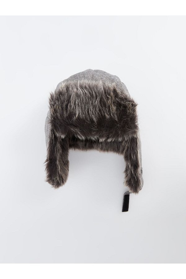 LC Waikiki-Мъжка шапка за сняг Lcwk Shearling 1