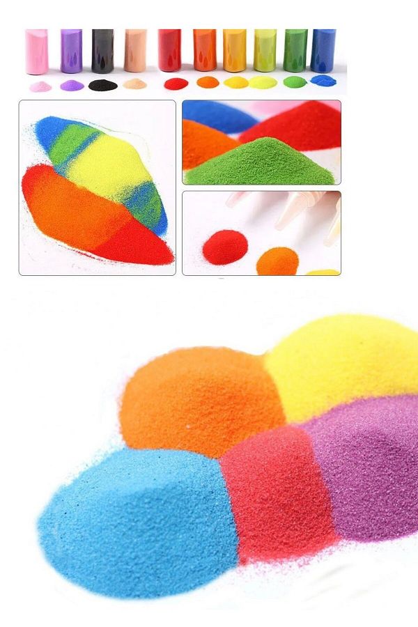 Hayal Sepeti-Sand Painting Sand Color Select Color with Options ...! 1