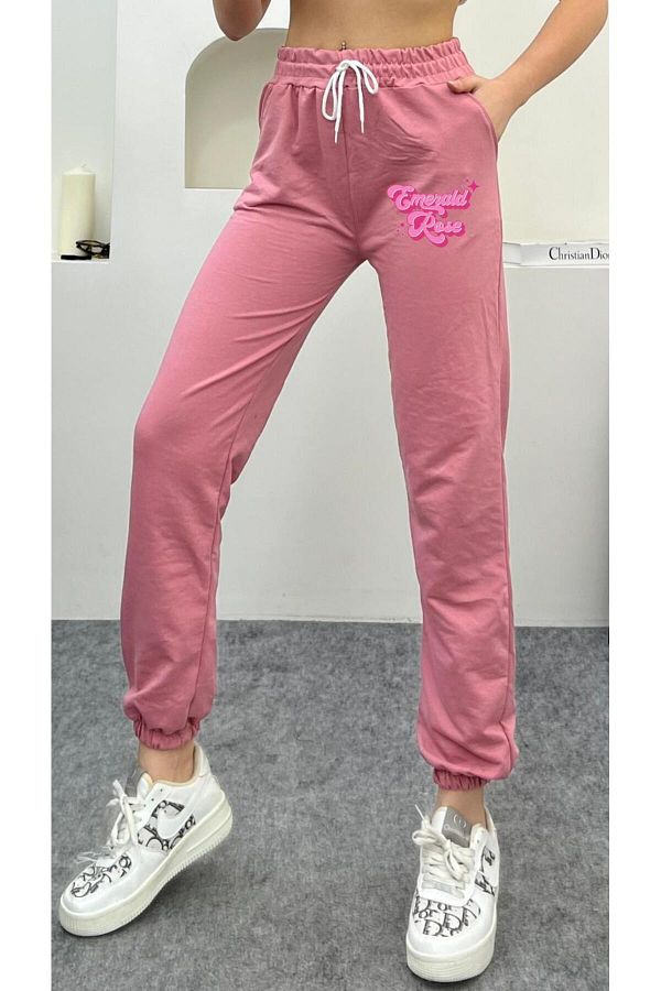 DCL STYLE-Comfortable Fit Print Detailed Bottom Training 1