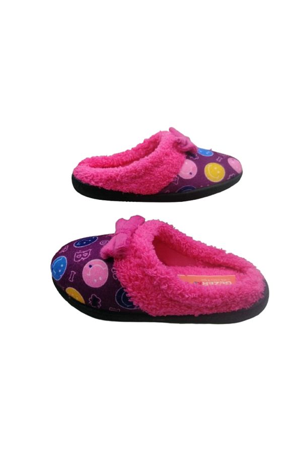 GEZER-Papuci de interior cu panglică mov pentru fete gzrtr 985530 1