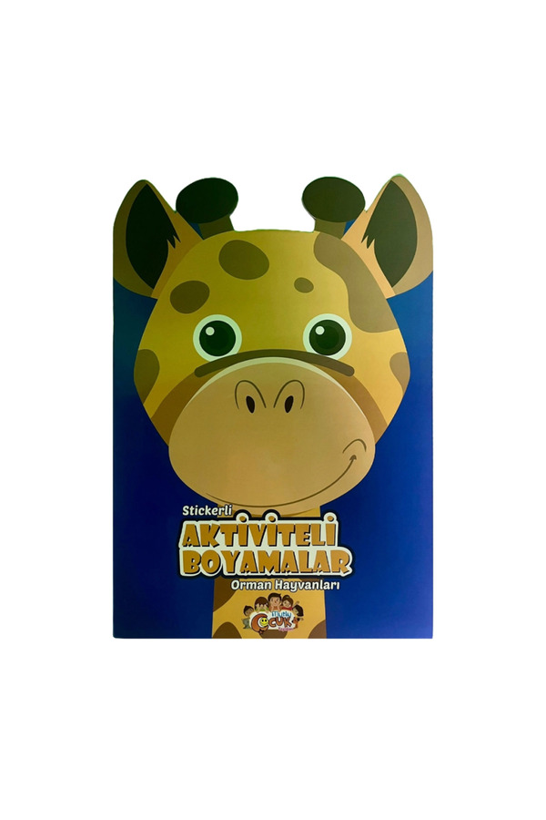 NW NessiWorld Stickerlı Aktivite ve Boyamalar Orman Hayvanları