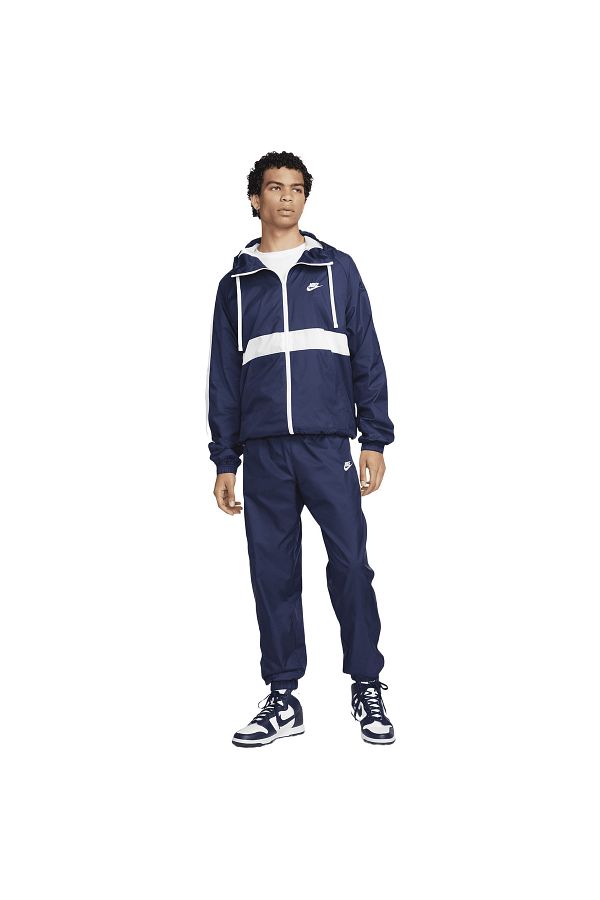Nike Tracksuit Nike Sportswear Woven Blue Men Trendyol