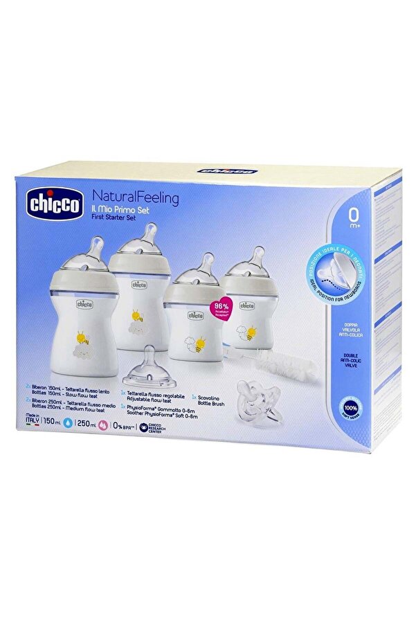 Chicco Natural Feeling Yenidoğan Biberon Seti