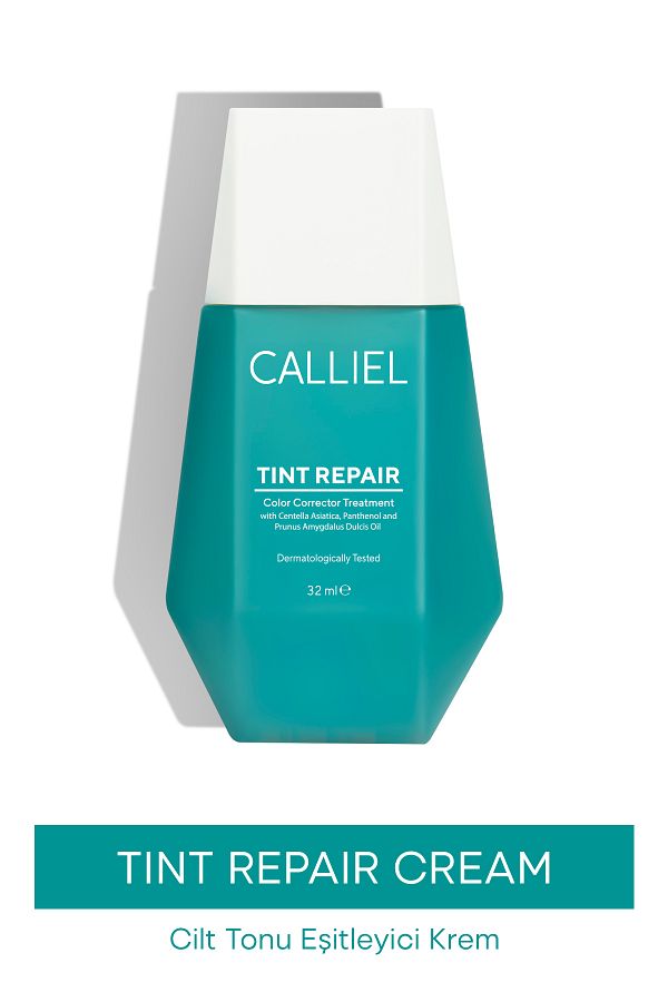 CALLİEL-Centella Extract Tint Repair Barrier - Soothing and Anti-Redness Leveling Cream 32 ml 1