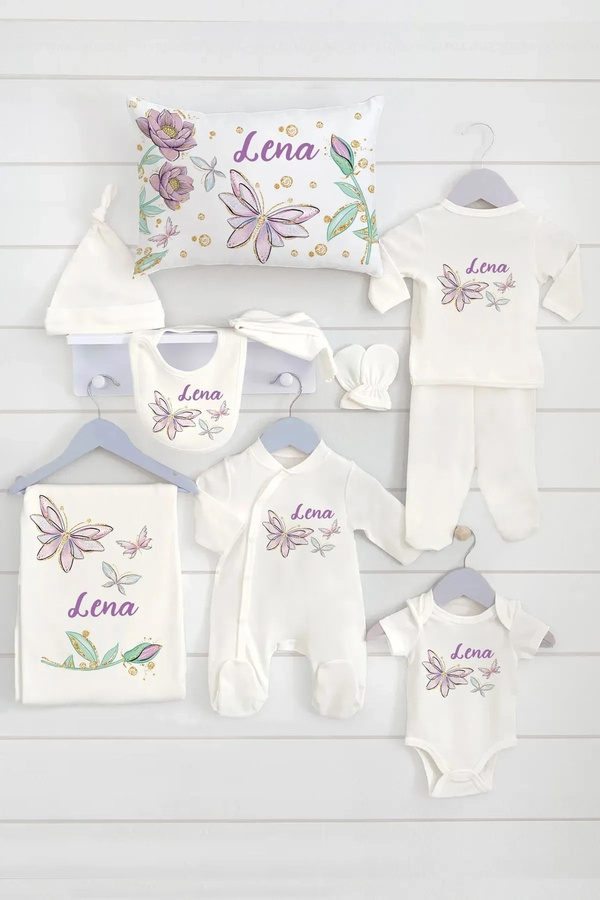 Homamia %100 Organik Isme Özel 10'lu Hastane Çıkışı