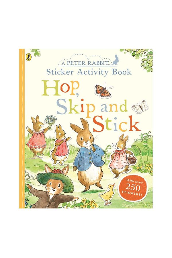 Puffin Books-Peter Rabbit Hop, Skip, Stick Sticker Activity 1