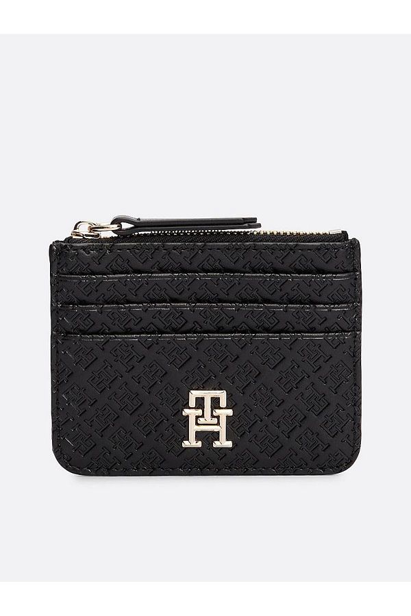 Tommy Hilfiger-محافظ تومي هيلفيغر النسائية باللون الأسود 1