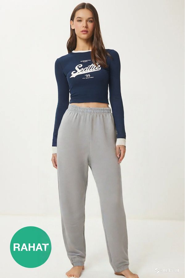 High waisted sweatpants set new arrivals