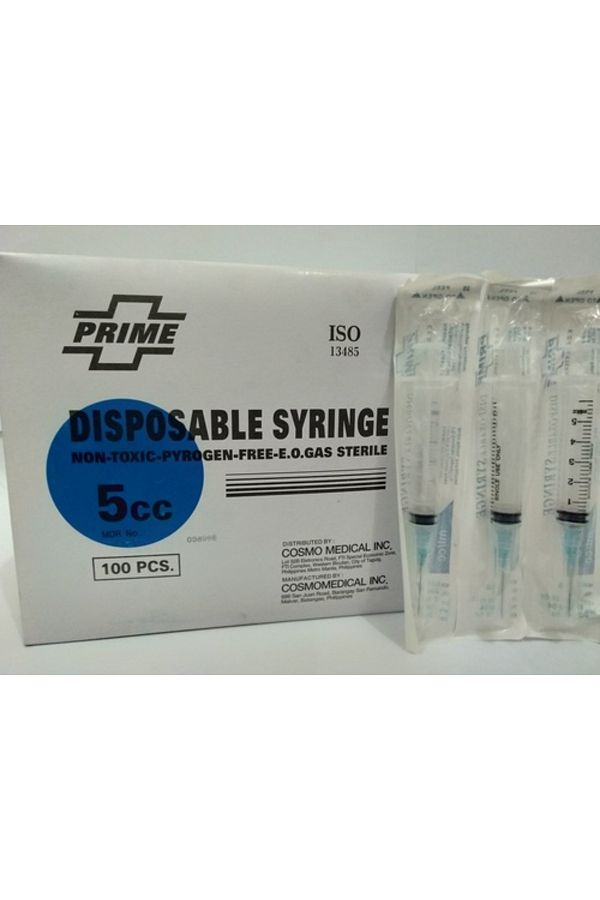 Prime-Disp. Syringe 5ml 1 Ps 1