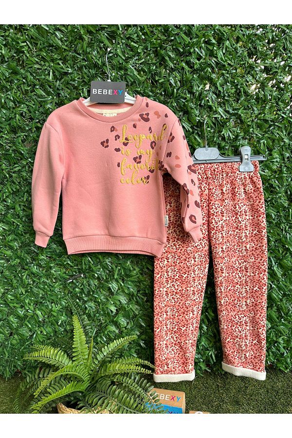 Miniworld-Leopard Patterned Bottom Top Set 1