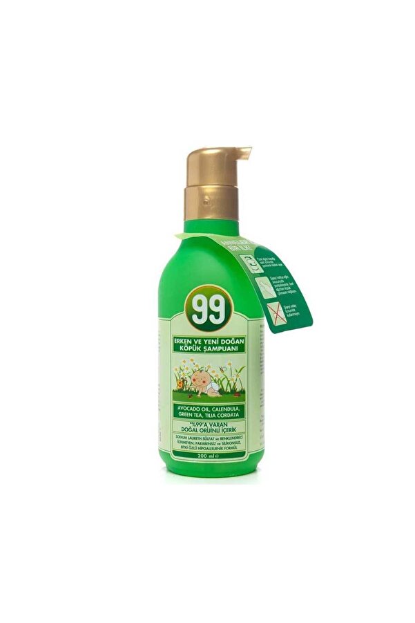 Genel Markalar Erken Ve Yeni Doğan Bebek Köpük Şampuanı 200 ml