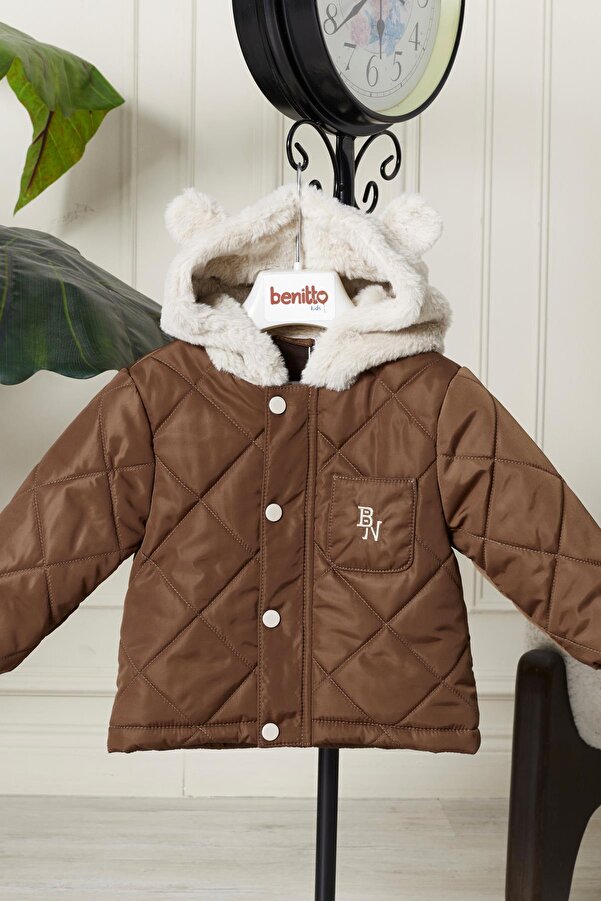Benittokids Benittokids Erkek Bebek Çocuk Kulaklı Kapüşonlu Mont 51323