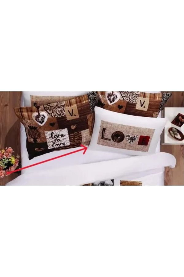 Zorluteks-Față de pernă 100% bumbac satinat 2 piese 50x70 cm 1