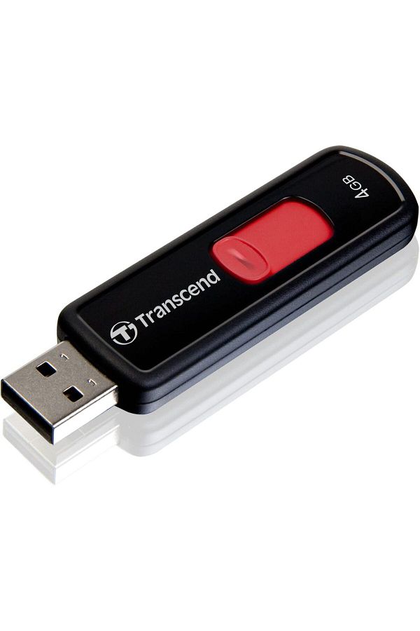 Transcend-4Gb USB Flash Memory - Jf500 Ts4Gjf500 1
