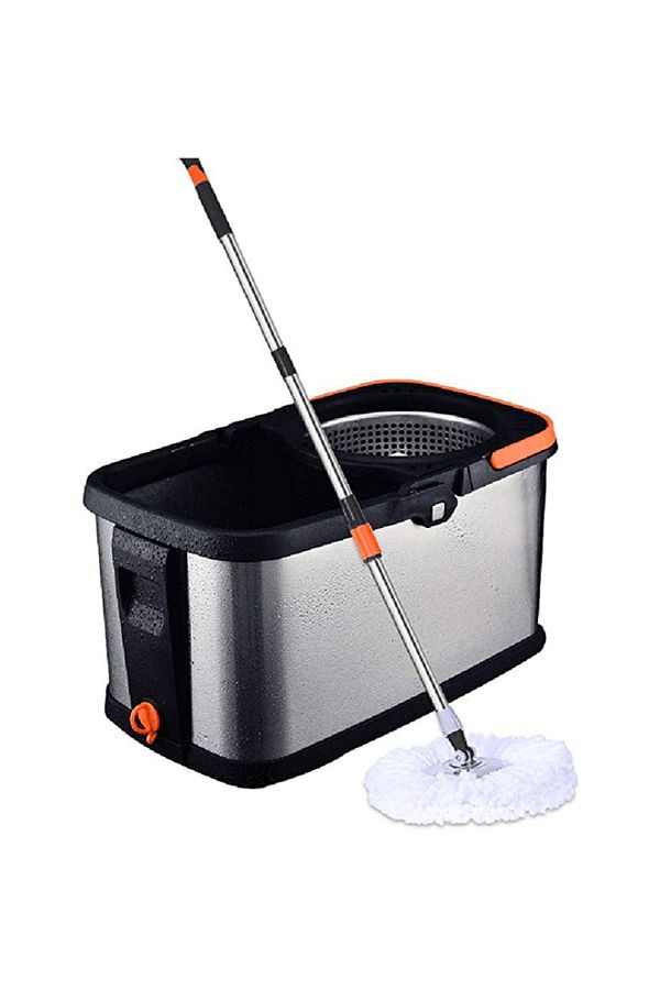 ALMUFARREJ-3 Piece 360 Degree Rotating Magic Spin Mop And Bucket Set 1