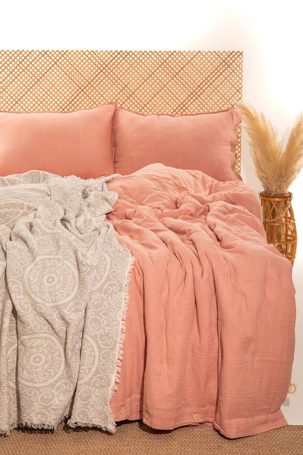 MYLASA HOME-Shawl Pattern Bedspread 1