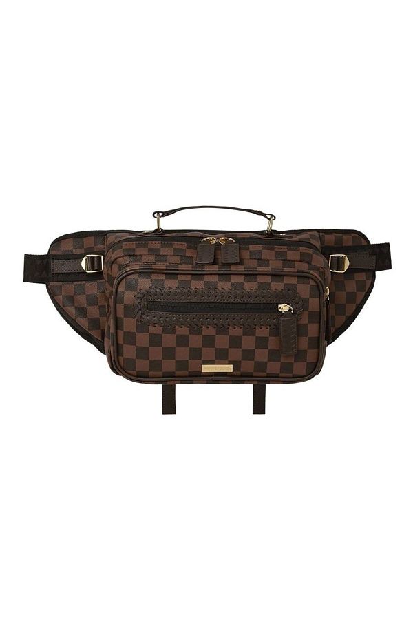 Sprayground-Core Embossed Control Cargo Cross Body Bag – Adjustable Vsm Strap 1