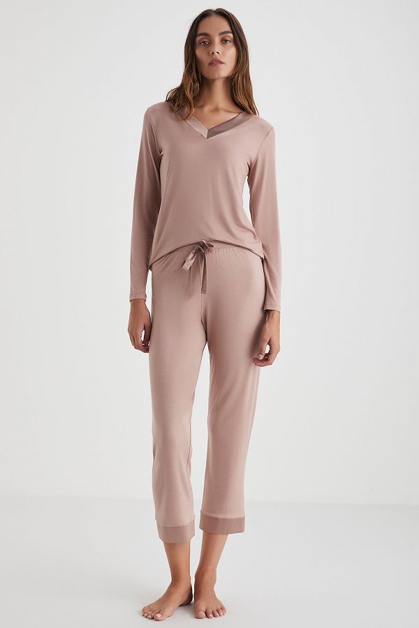 Catherine's-Soft Textured Pjama Set -2556 1