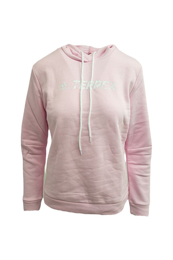 adidas-Kapucňa adidas s grafickým logom Terrex, ružová, dámska 1