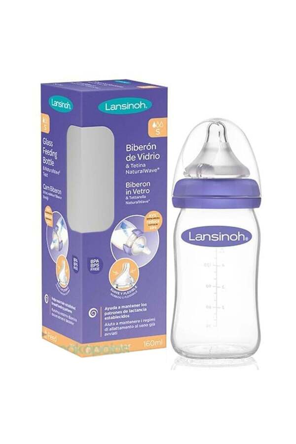 LANSINOH Cam Biberon 160ml