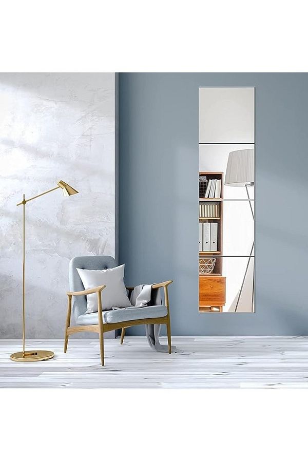 Taimi-1 Pack Self-adhesive square mirror 30x30cm each (4 blocks) 1