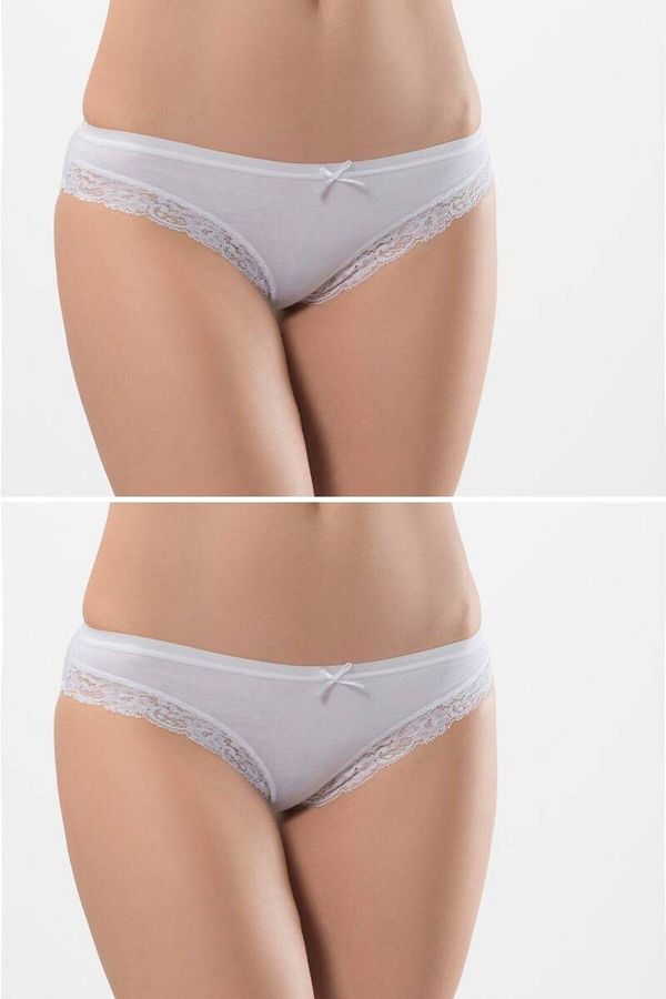 TÜREN-Bikini festonat din Lycra pentru damă (PACHET DE 2) 1