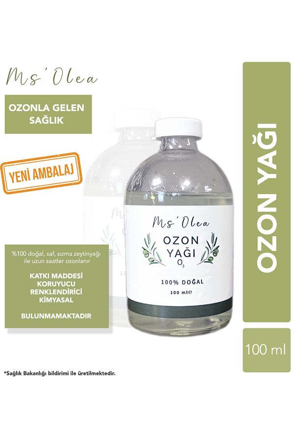 MS' OLEA-Ms ́Olea Ozone Oil 100 ml 1