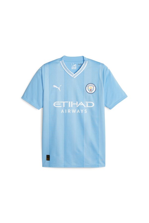 Puma-MCFC Home Jersey Replica Team باللون الأزرق الفاتح 1