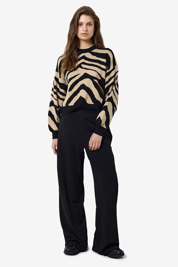 Noisy May-NMBOB - Elastic Wide Leg JRS Noos 1