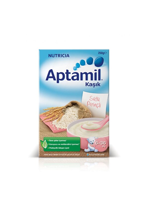 Aptamil Sütlü Pirinçli Kaşık Maması 250gr