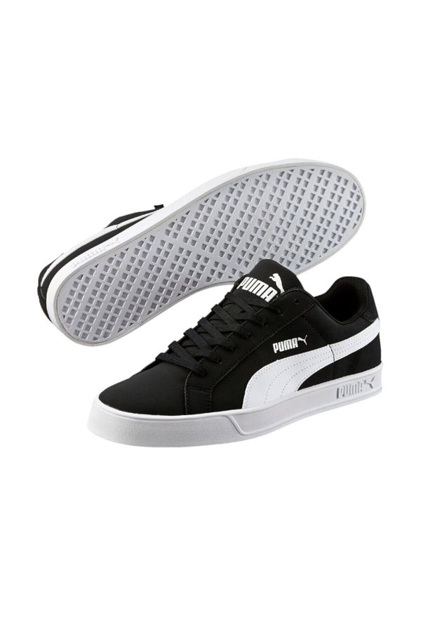 Puma smash vulc black hot sale