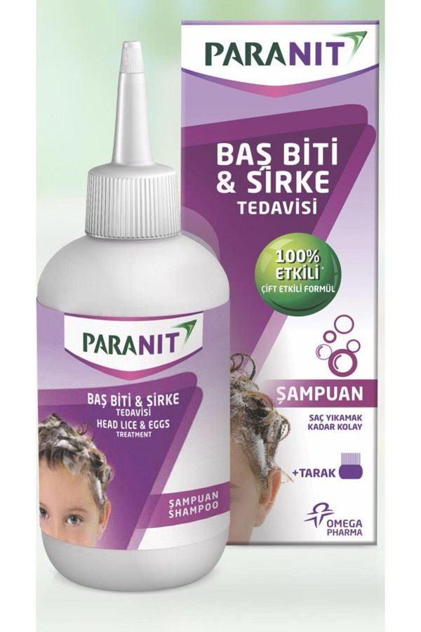 Paranit-100 Ml Lice and Vinegar Shampoo 1