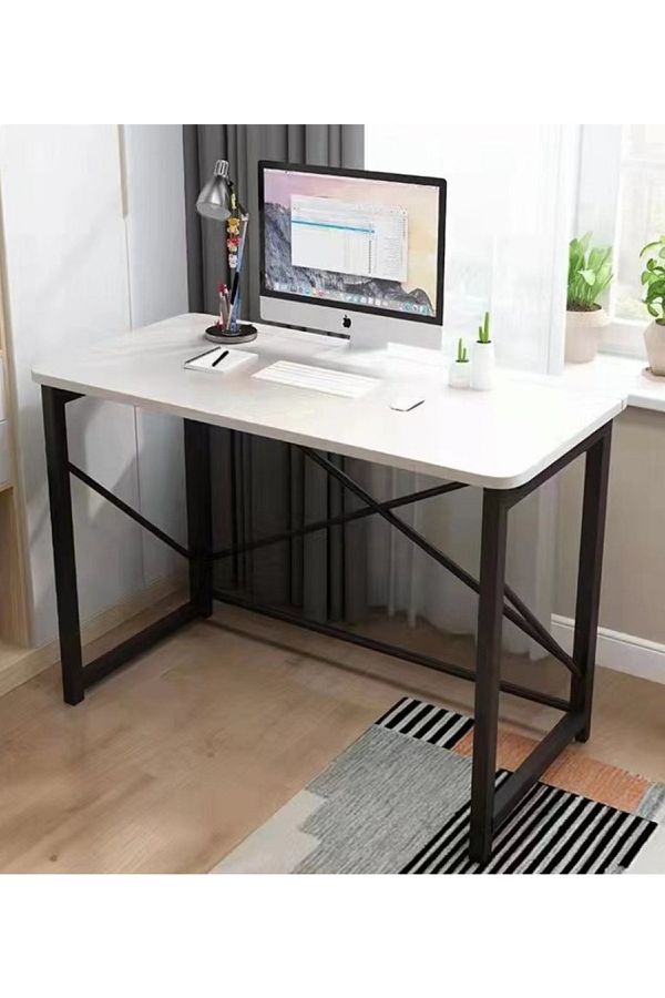ALMUFARREJ-Computer table, office table for home, study and writing, laptop table with a modern design 1