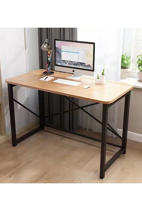 ALMUFARREJ-Computer table, office table for home, study and writing, laptop table with a modern design 1