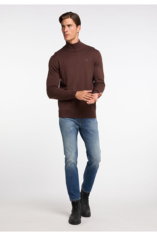 Dreimaster-Basic Feinstrickpullover 1